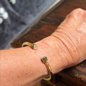 Henri bendel Elegant Gold Cuff Bracelet